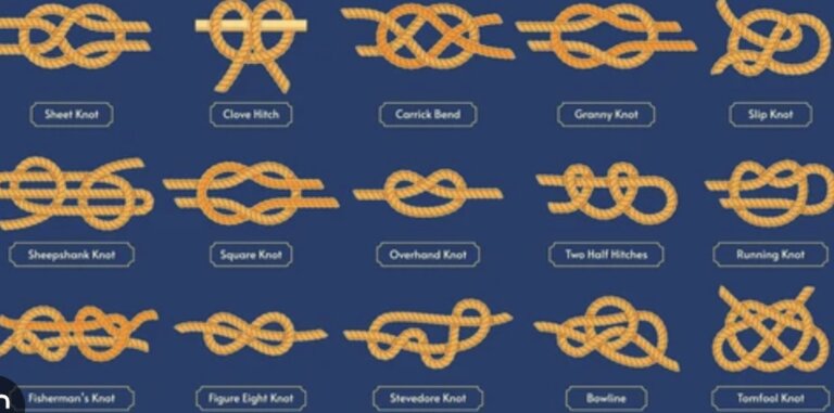 Essential Knot Tying Techniques For Seafarers