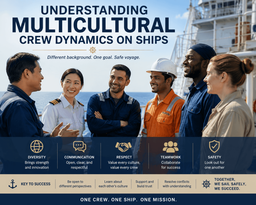 Understanding Multicultural Crew Dynamics on Ships - Seafarer Trainings Understanding Multicultural Crew Dynamics on Ships